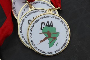 Championnat d’Afrique australe de semi-marathon et marathon Lucky Star, Namibie 4/10/2014