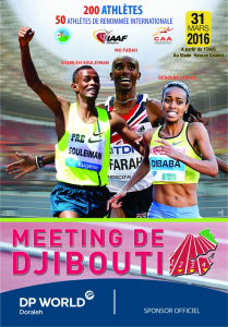 Djibouti international meet 31/03/2016