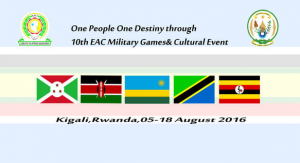 East African Military Games, Kigali (Rwanda) 9/08/2016