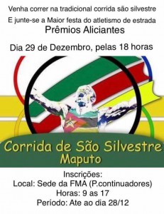Corrida de Sao Silvestre, Maputo (Mozambique) 29/12/2016