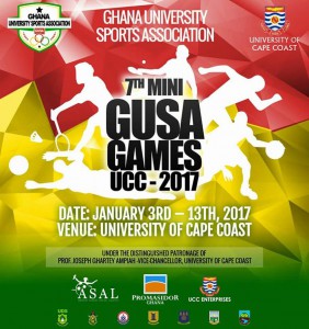 Mini Jeux universitaires, Cape Coast (Ghana) 10-11/01/2017