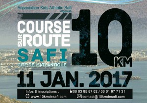 10km de Safi (Maroc) 11/01/2017