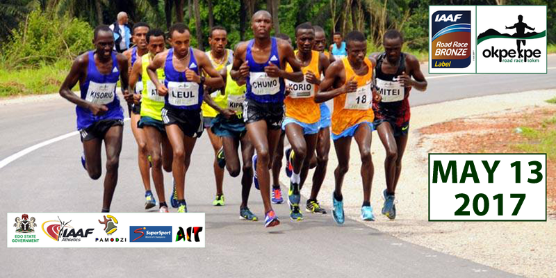 Okpekpke 10km road race (Nigeria) 13/05/2017