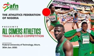 AFN All Comers meet, Akure (Nigeria) 30/01/2021