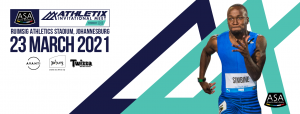ASA Athletix Invitational, Johannesbourg (Afrique du Sud) 23/03/2021