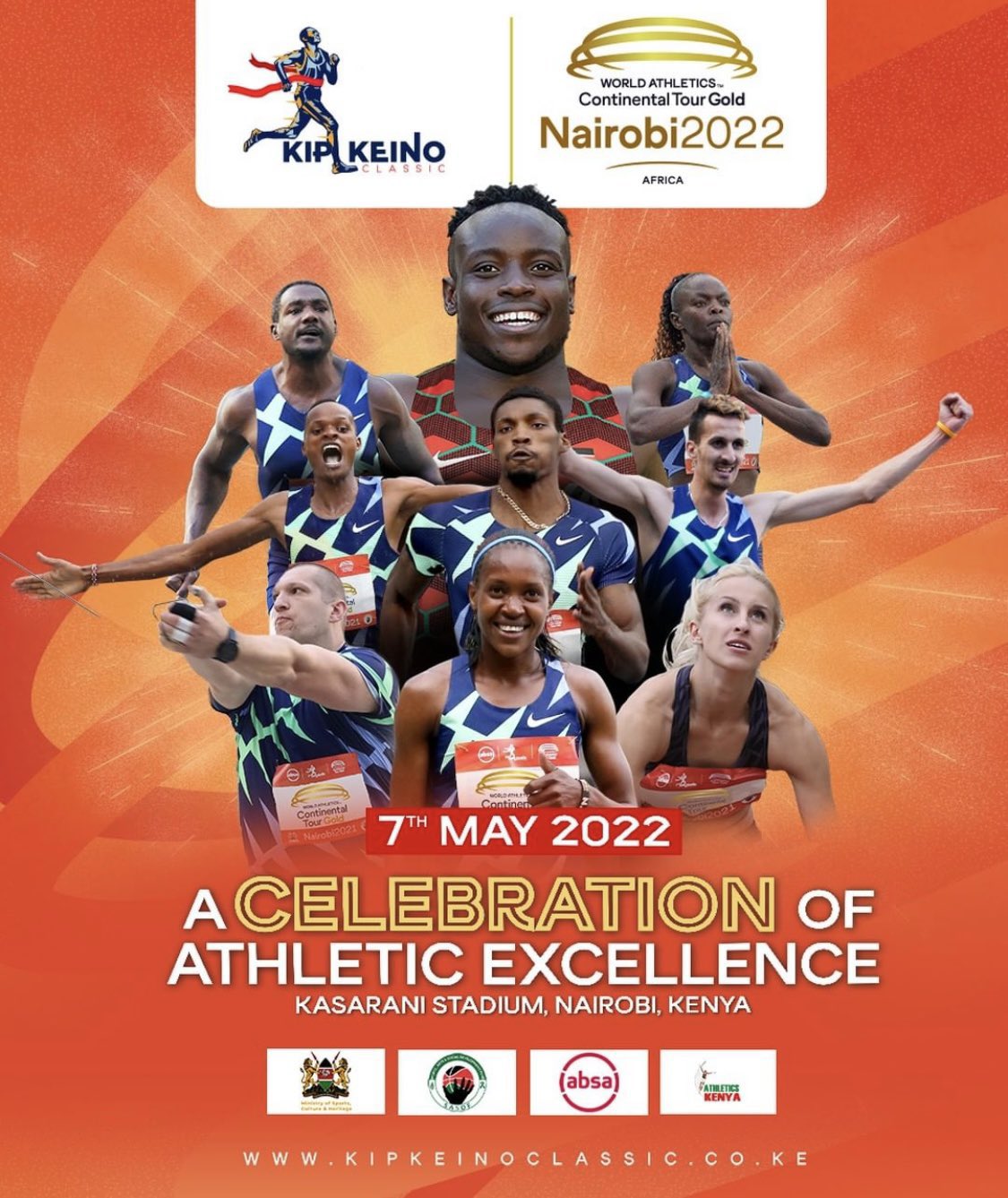 Kip Keino Classic meet, Nairobi (Kenya) 7/05/2022