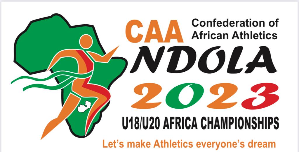 African u20 championships, Ndola (Zambia) 29/4 to 3/5/2023