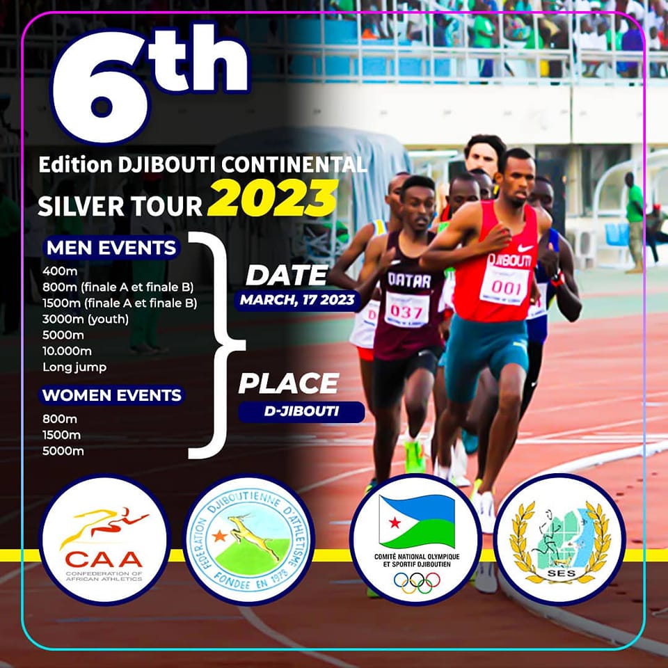 Djibouti international meet 17/03/2023
